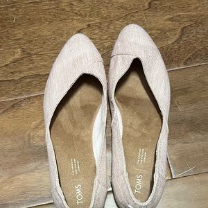 TOMS Women's Pink Flats